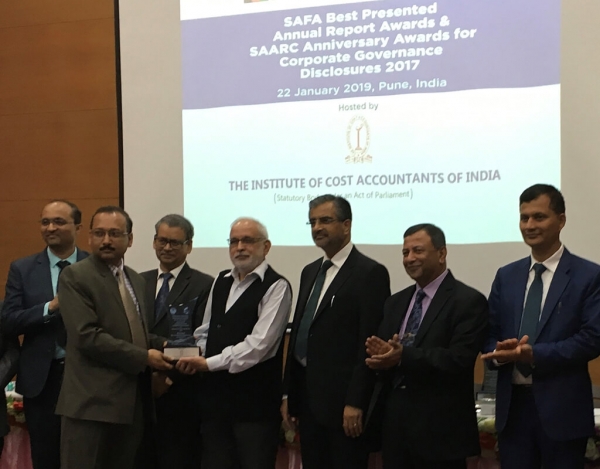 BRAC wins prestigious SAFA Award for best presented annual report